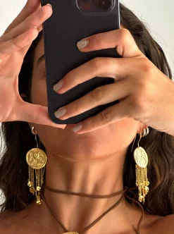 Susmie's Al son del Tambor - Earrings< Golden