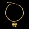 Susmie's Big Bow Necklace< Golden | Mixed Necklaces
