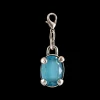 Susmie's Blue Diamond Charm Silver< Mixed Necklaces | Silver