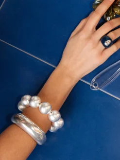 Susmie's Carey's Washed Silver Bracelet< Bracelets