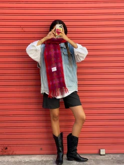 Susmie's Crucify your Mind Scarf< Scarves | Scarves