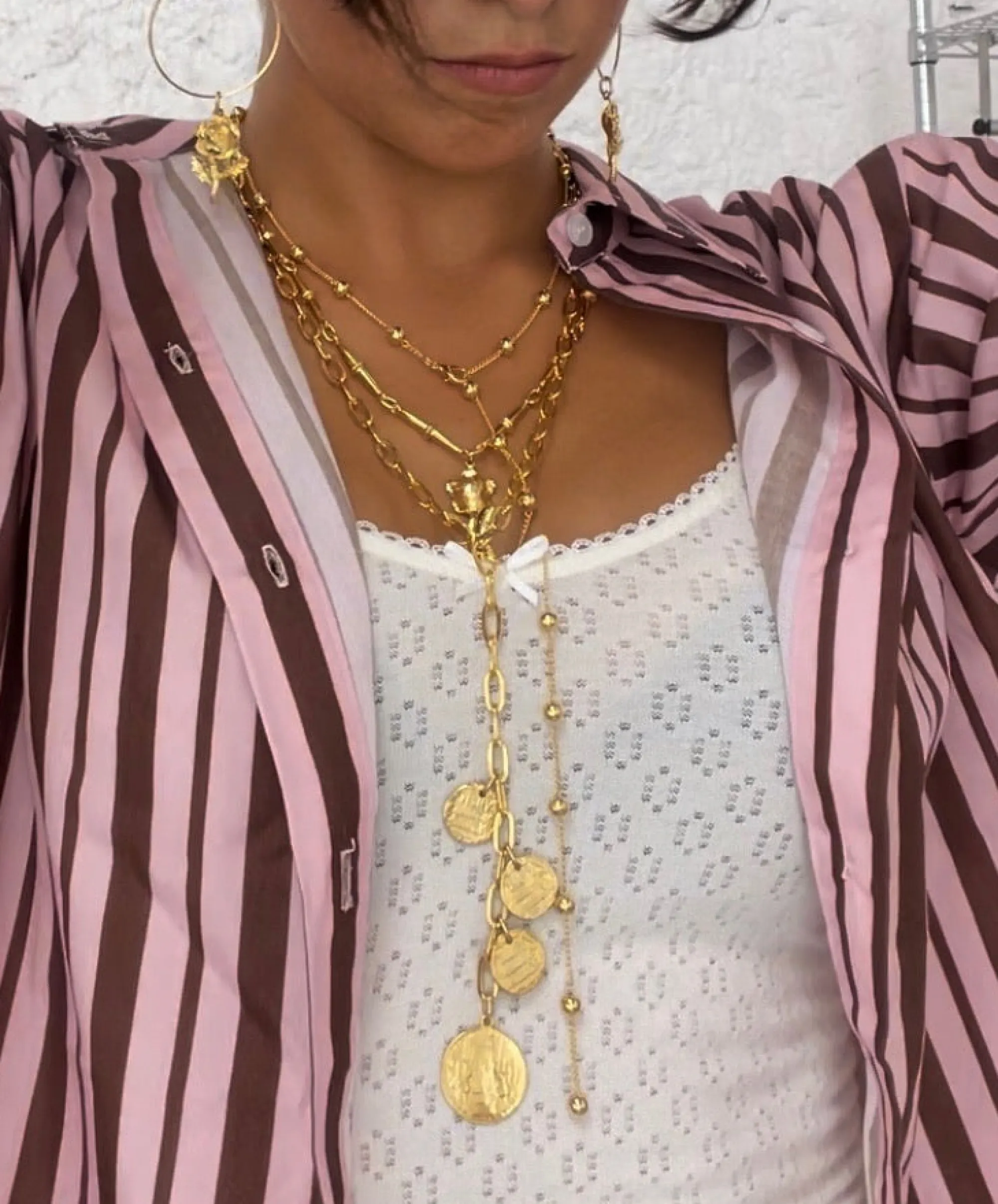 Susmie's Cyprus Necklace< Golden