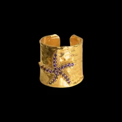 Susmie's Don't do the Star -Ring< Stone | Golden