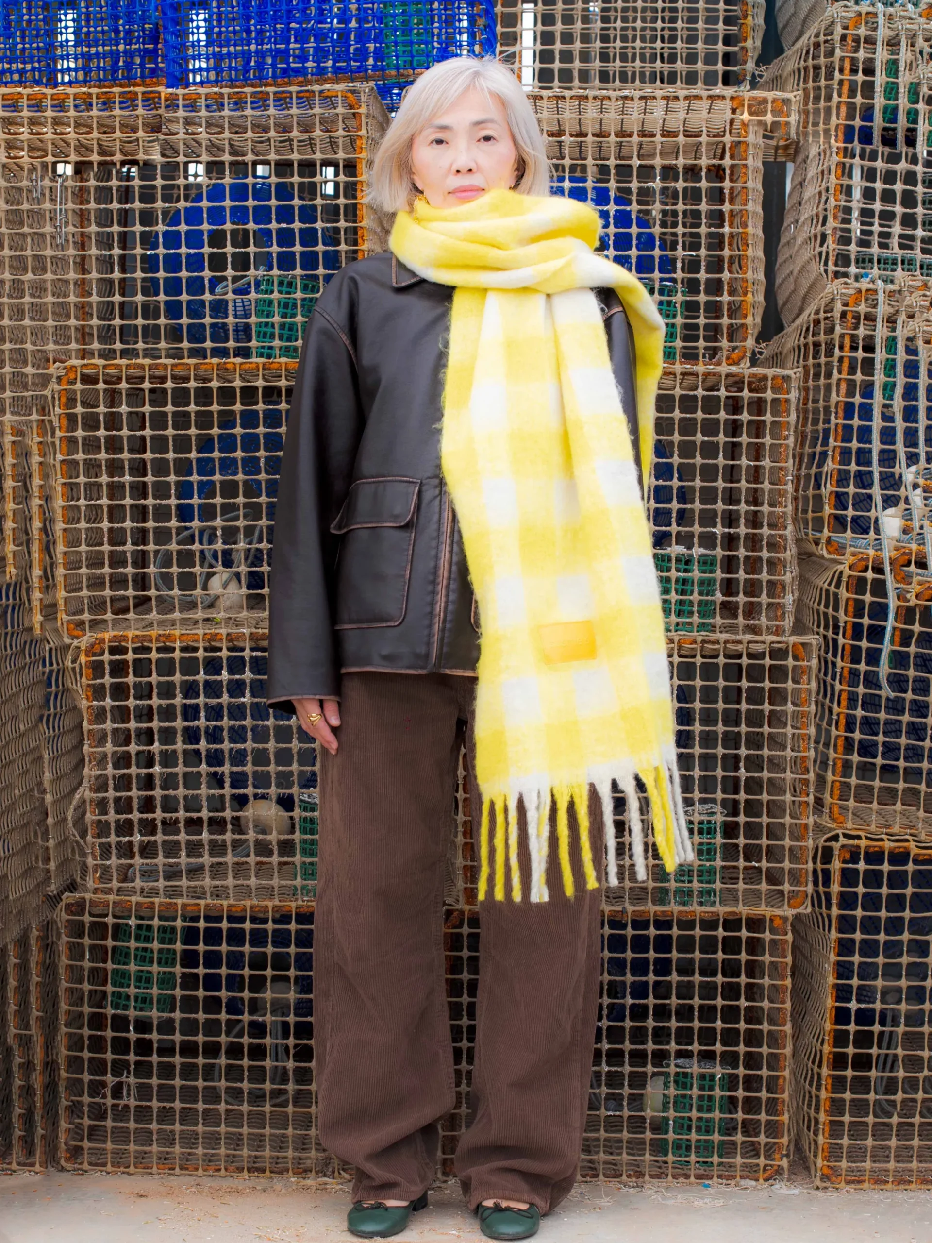 Susmie's Galway - Yellow Scarf< Scarves | Scarves