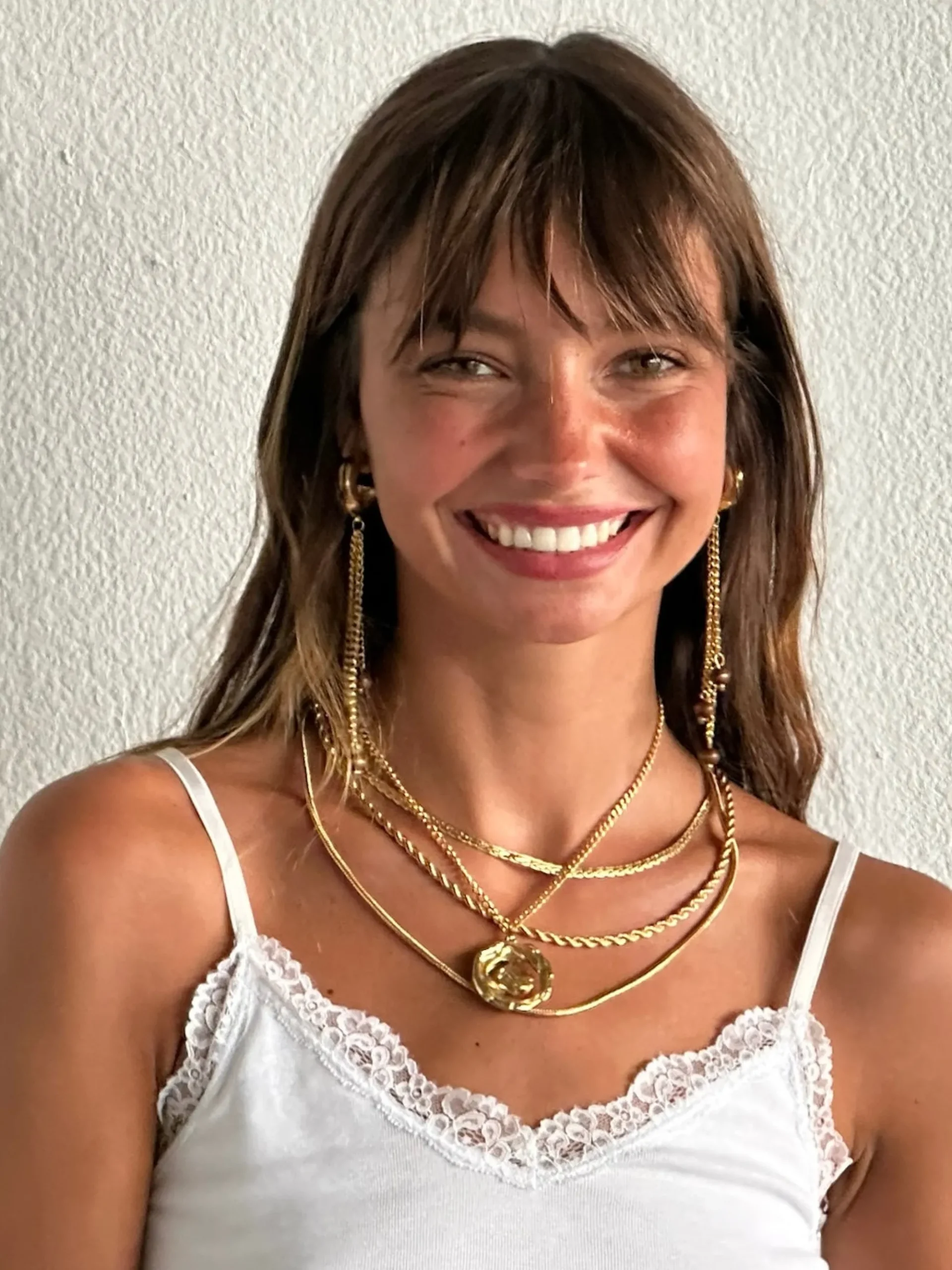 Susmie's Give Me Some Advice Necklace< Golden