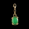 Susmie's Green Diamond Charm Gold< Mixed Necklaces | Golden