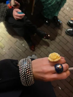 Susmie's Ice Blue Ring< Resin