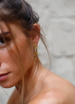 Susmie's Innocent Soul Earrings< Golden