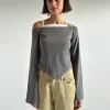 Susmie's Lifetime Rodeo Grey&White T-Shirt< Tops