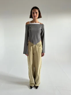 Susmie's Lifetime Rodeo Grey&White T-Shirt< Tops