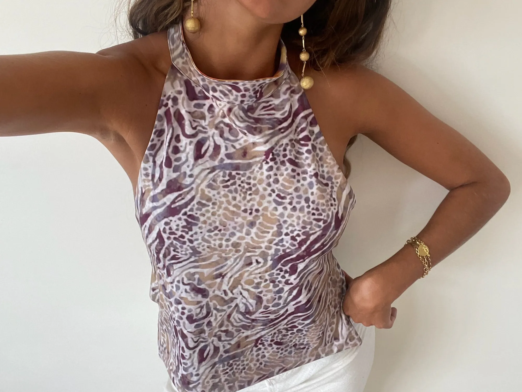 Susmie's PREORDER - Cheetah Runway - Reversible Top< Tops