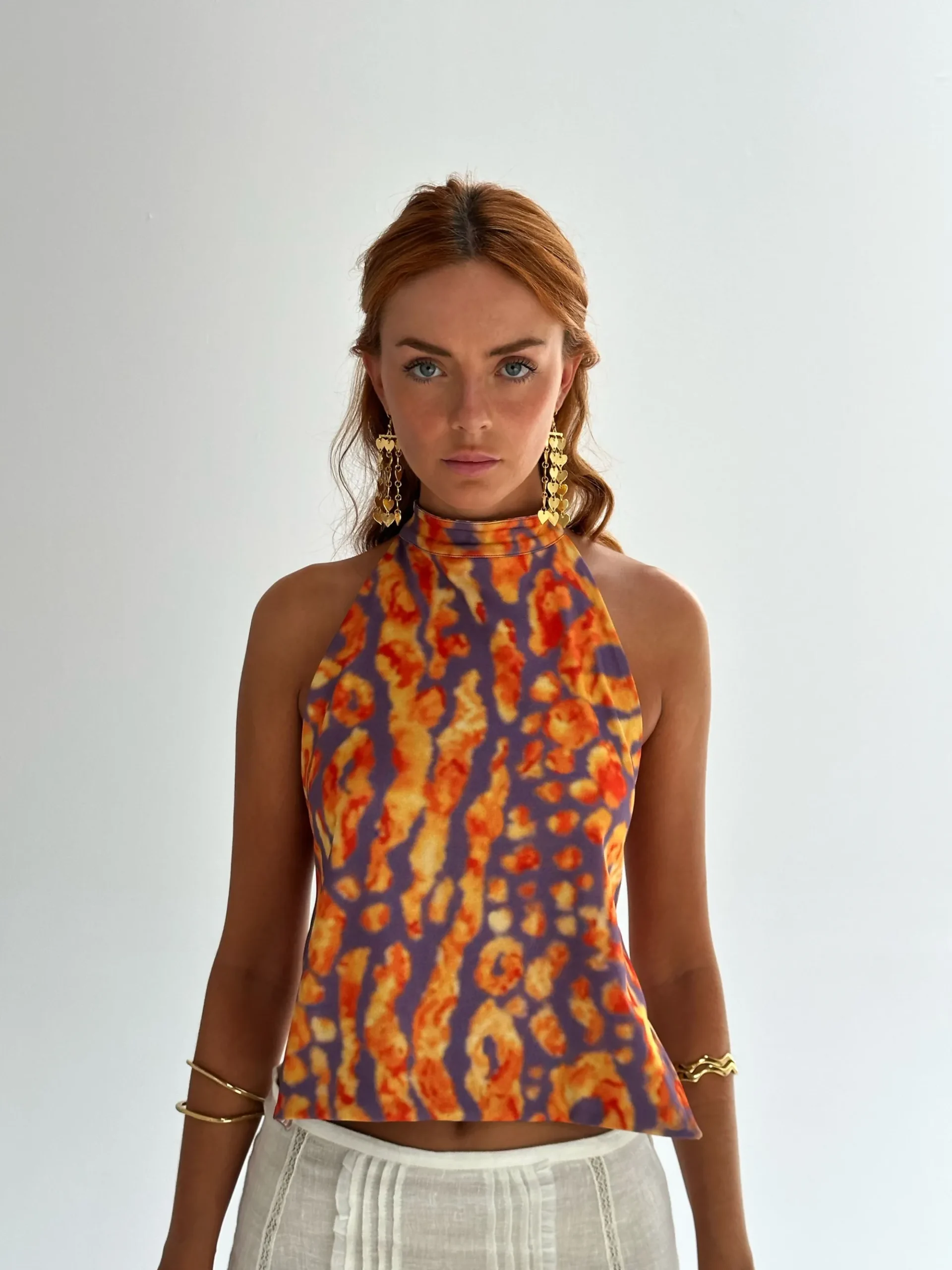 Susmie's PREORDER - Cheetah Runway - Reversible Top< Tops