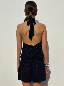 Susmie's Remansito Blue Polka Dot Dress< Dresses