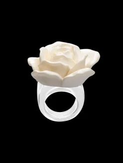 Susmie's Rosy White Ring< Resin