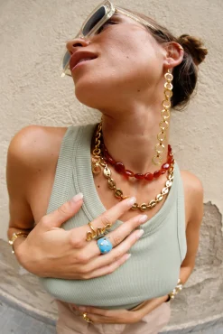 Susmie's Stolen Kiss - Garnet Necklace< Stone