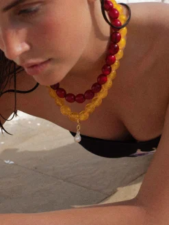 Susmie's Sweet Sun Honey Necklace< Stone