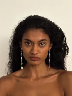 Susmie's Tears On My Own Earrings< Golden