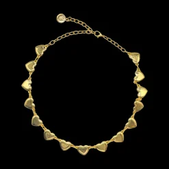 Susmie's U and Me Choker Gold< Golden