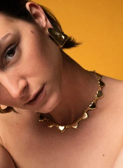 Susmie's U and Me Choker Gold< Golden