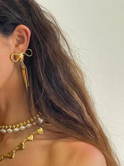 Susmie's U and Me Choker Gold< Golden