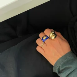 Susmie's Urban - Ocean Ring< Stone | Golden