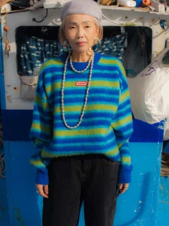 Susmie's Warm as coffee - Blue< Sweaters